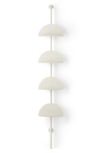 Nástenná polica Umbra Solis 35 x 27 x 204 cm béžová farba