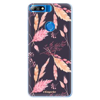 Silikonové pouzdro iSaprio - Herbal Pattern - Huawei Y7 Prime 2018