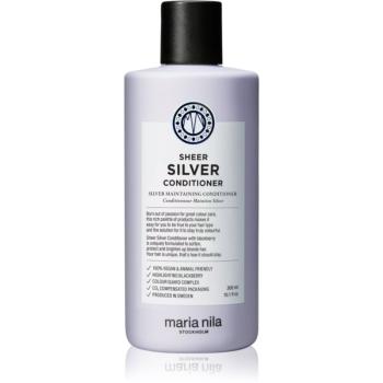 Maria Nila Sheer Silver Conditioner hydratační kondicionér neutralizující žluté tóny bez sulfátů 300 ml