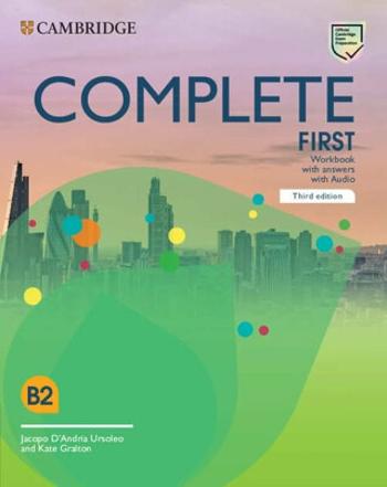 Complete First B2 Workbook with answers with Audio, 3rd - Jacopo Olivieri