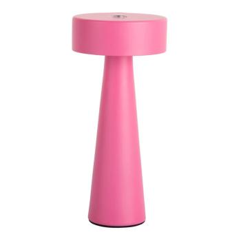 Sötét rózsaszín LED asztali lámpa (magasság 16,5 cm) Mini LED Ring – Leitmotiv