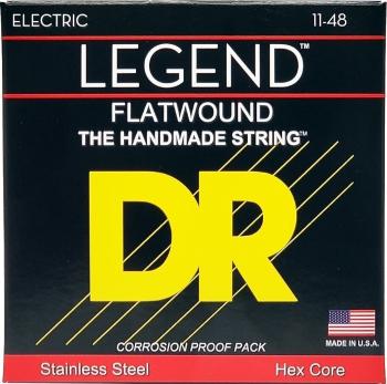 DR Strings Legend Flatwound Light 11-48 Struny pro elektrickou kytaru