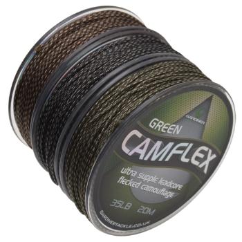 Gardner olověná šňůrka camflex leadcore 20m 45lb-barva camo silt