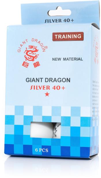 Pingponglabda Giant Dragon SILVER 40+ 1-STAR, fehér