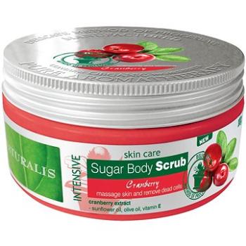 NATURALIS Tělový scrub Cranberry 300 g (8596048001878)