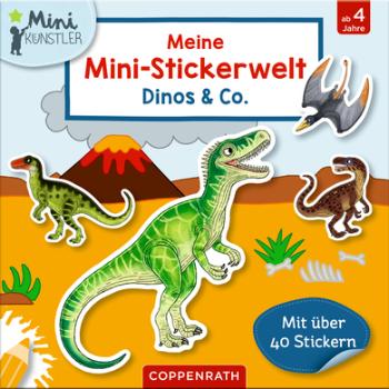 SPIEGELBURG COPPENRATH Můj mini svět samolepek: Dinos & Co. (mini umělci)