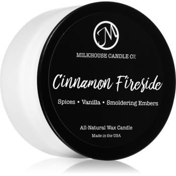 Milkhouse Candle Co. Creamery Cinnamon Fireside vonná svíčka Sampler Tin 42 g