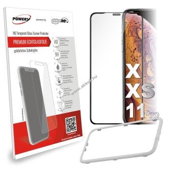 Biztonsági üvegfólia, betekintés elleni fólia, páncélfóliai iPhone X, iPhone XS, iPhone 11 Pro