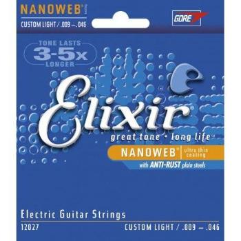 Elixir Electric Nanoweb tvrdost 009/046