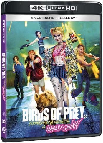 Birds of Prey (Podivuhodná proměna Harley Quinn) (4K ULTRA HD + BLU-RAY) (2 BLU-RAY)