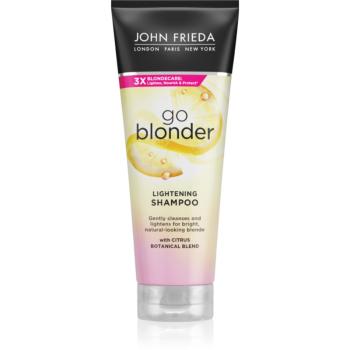 John Frieda Sheer Blonde Go Blonder zesvětlující šampon pro blond vlasy 250 ml