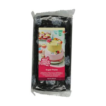 Cakesupplies Černý rolovaný fondant Raven Black (barevný fondán) 1kg