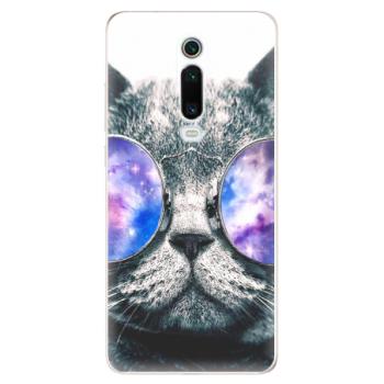 Odolné silikonové pouzdro iSaprio - Galaxy Cat - Xiaomi Mi 9T Pro