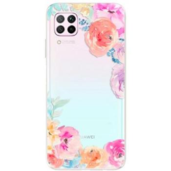 iSaprio Flower Brush pro Huawei P40 Lite (flobru-TPU3_P40lite)