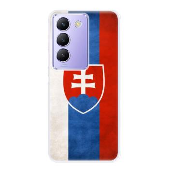 Odolné silikonové pouzdro iSaprio - Slovakia Flag - Vivo V40 SE 4G/5G