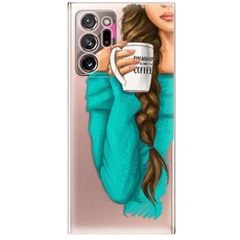 iSaprio My Coffe and Brunette Girl pro Samsung Galaxy Note 20 Ultra (coffbru-TPU3_GN20u)