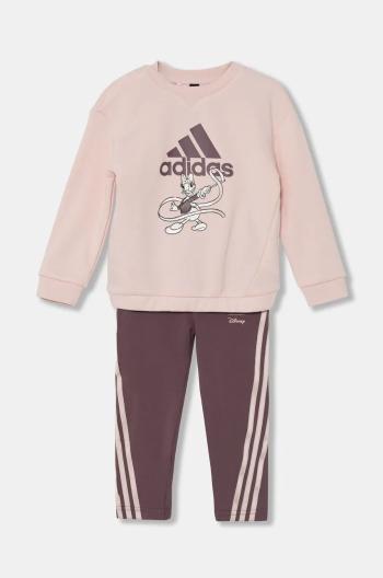 Dětská souprava adidas x Disney růžová barva, JG1256