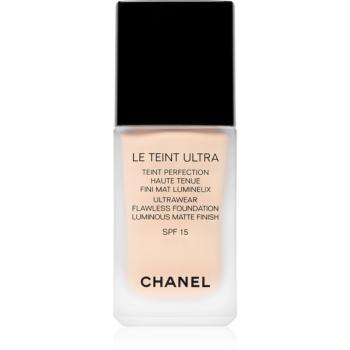 Chanel Le Teint Ultra dlouhotrvající matující make-up SPF 15 odstín 22 Beige Rosé 30 ml