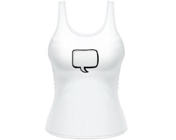 Dámské tílko Tank Top Bublina bez textu