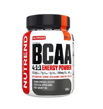 Nutrend BCAA Energy Powder 4:1:1 pomeranč 500 g