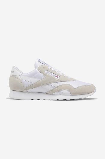 Sneakers boty Reebok Classic CL Nylon bílá barva, GY7235-white