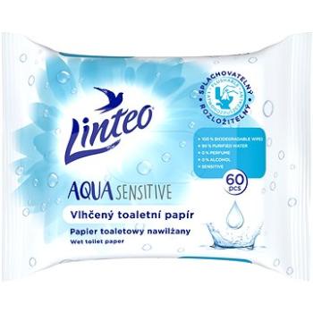 LINTEO vlhčený toaletní papír Aqua Sensitive (60 ks) (8595686303146)