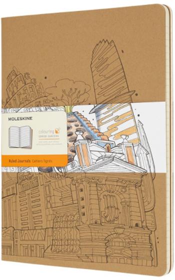 Moleskine - The Wandering City - sešity linkované 2ks XL