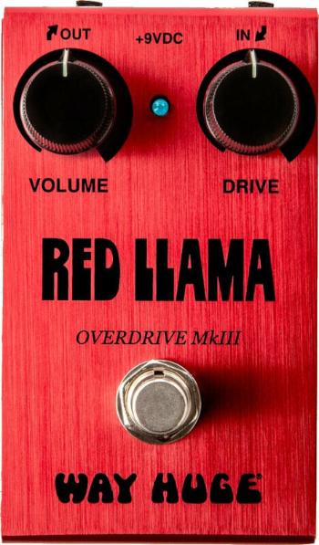 Dunlop Way Huge WM23 Smalls Red Llama Overdrive MKIII Kytarový efekt