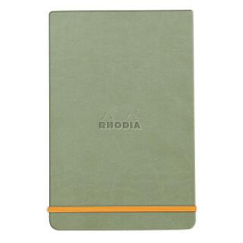 Zápisník Rhodia s pevnými deskami 9x14cm – Celadon