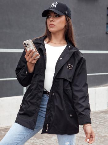 Dámska bunda parka s kapucňou TILAN čierna Dstreet TY4388