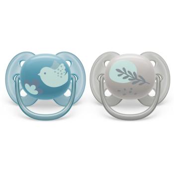 Philips Avent Ultrasoft Premium 6-18m dudlík Animal Boy 2 ks