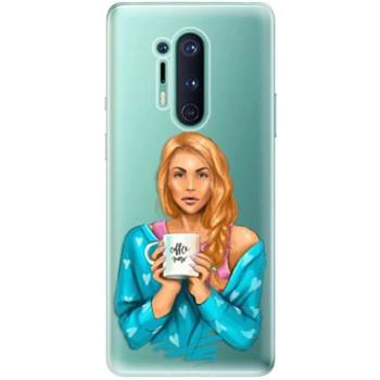 iSaprio Coffe Now - Redhead pro OnePlus 8 Pro (cofnored-TPU3-OnePlus8p)