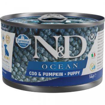 Konzerva N&D Ocean Puppy Cod & Pumpkin 140g