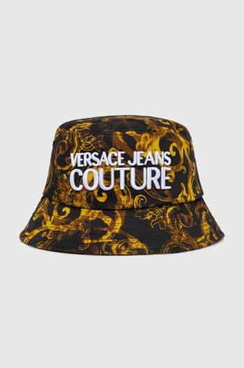 Bavlněná čepice Versace Jeans Couture černá barva, 76GAZK06 ZG267