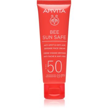 Apivita Bee Sun Safe ochranný krém proti stárnutí pleti SPF 50 50 ml