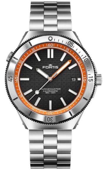 Fortis Marinemaster M-44 Amber Orange COSC F8120014