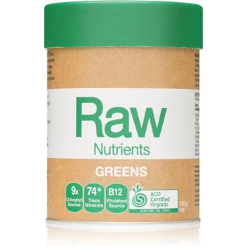 Amazonia Raw Nutrients Greens prášek na přípravu nápoje pro detoxikaci 120 g