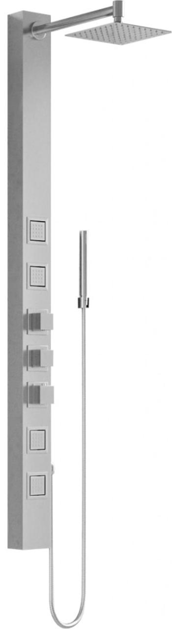 MEXEN Orco sprchový panel, chrom 7607-03-00