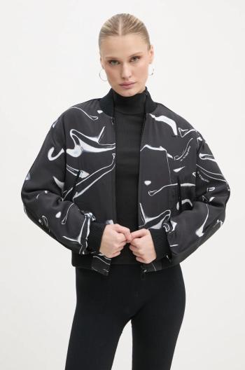 Bomber bunda G-Star Raw černá barva, přechodná, D25282-D725