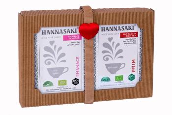 Hannasaki V kondici po celý rok set BIO čajů 2x50 g