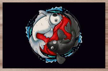 Prostírání YinYang fish