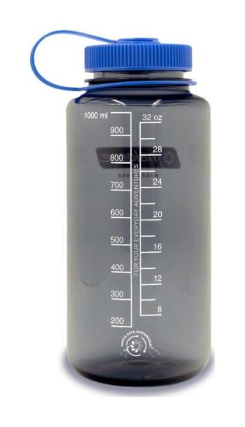 Nalgene Wide Mouth 1 l Gray/Blue Sustain