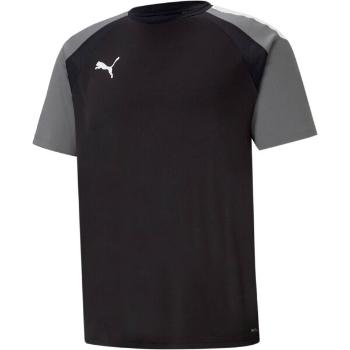 Puma TEAMPACER JERSEY TEE Pánské fotbalové triko, černá, velikost