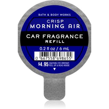 Bath & Body Works Crisp Morning Air vůně do auta náhradní náplň 6 ml