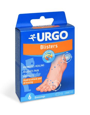 Urgo Blisters Na puchýře hydrokoloidní náplast 6 ks