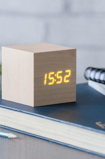 Stolní hodiny Gingko Design Cube Click Clock