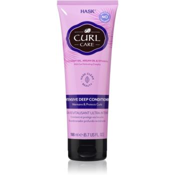 HASK Curl Care intenzivně regenerační kondicionér pro vlnité a kudrnaté vlasy 198 ml