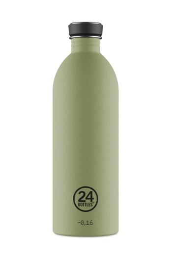 Láhev 24bottles Urban Bottle 1000 ml Stone Sage zelená barva, Urban.1lt.StoneSage