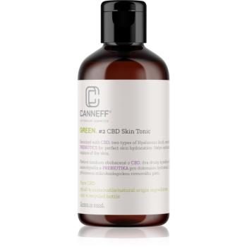 Canneff Green CBD Skin Tonic hydratační pleťové tonikum 200 ml