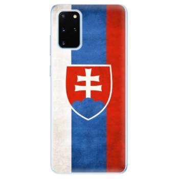 Odolné silikonové pouzdro iSaprio - Slovakia Flag - Samsung Galaxy S20+